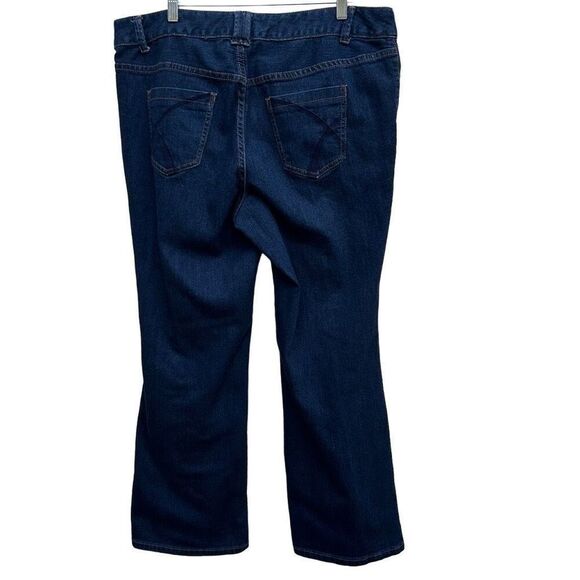 Lane Bryant Jeans Women's Size 20P Blue Stretch Distinctly Boot High Rise - Picture 6 of 11